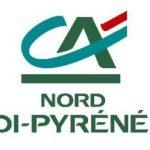 Logo du Crédit Agricole Nord Midi-Pyrénées, banque coopérative régionale