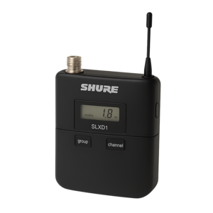 Emetteur SHURE poche SSX SLXD1-G59 avec antenne et connecteur